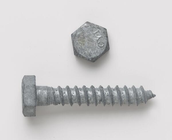14X2HLBHDG 1/4 X 2 HEX LAG BOLT HOT DIPPED GALVANIZED